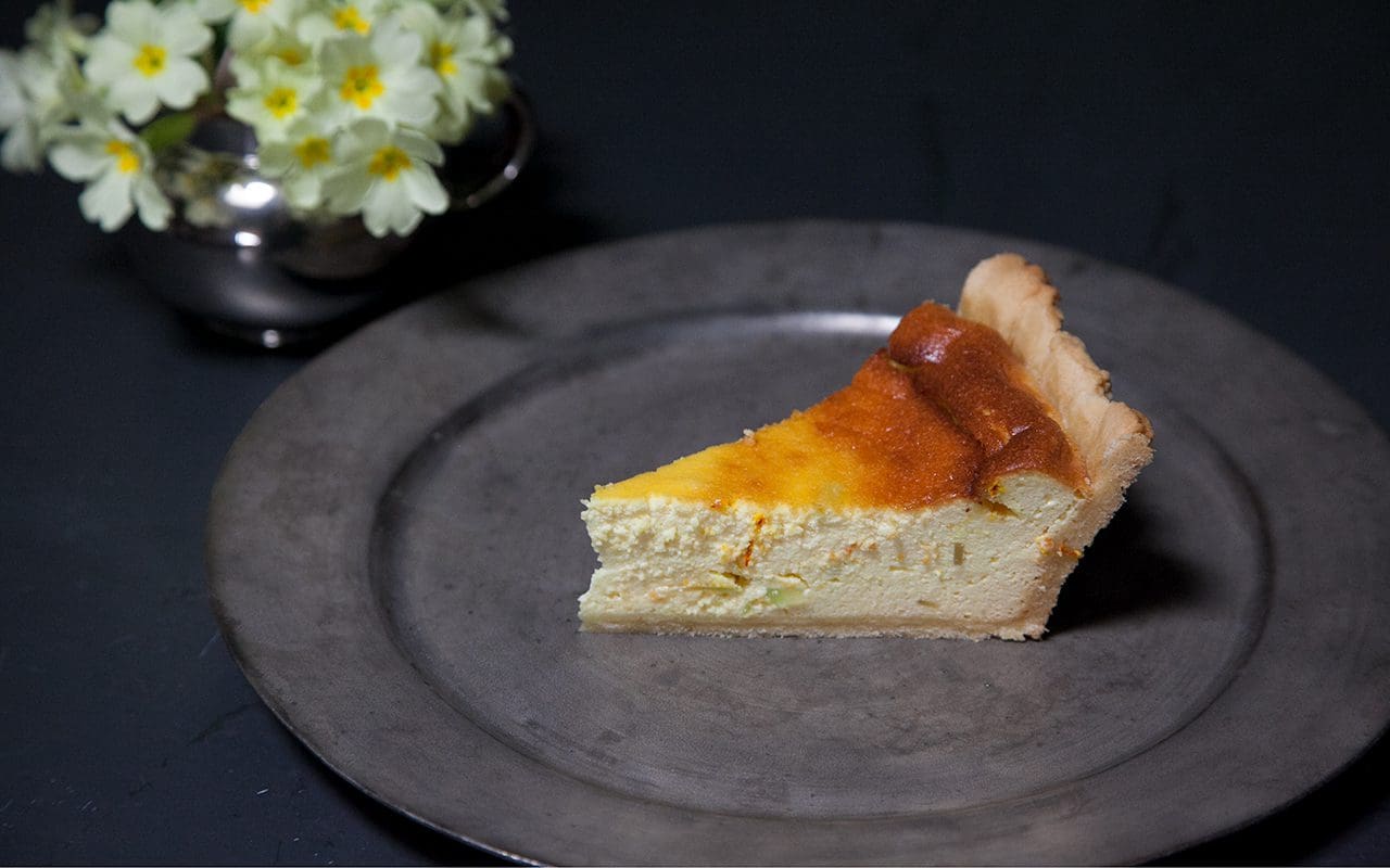 Saffron & Honey Cheesecake Dig Delve An online magazine about